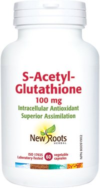 S-Acetyl-Glutathione 60 Vcaps New Roots