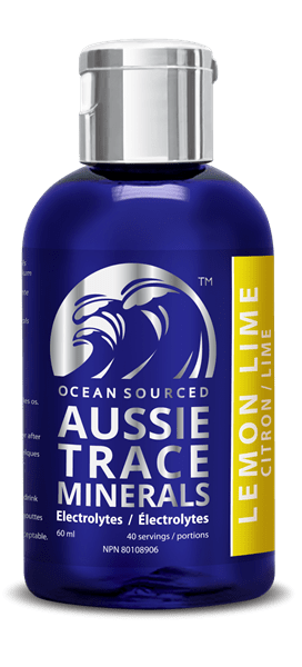 Electrolytes Lemon/Lime 60ml Aussie Trace Minerals