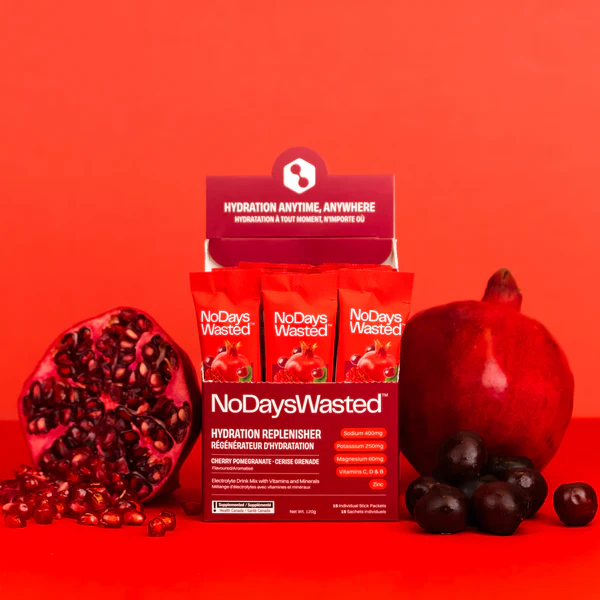 Hydration replenisher Cherry Pomegranate – 15 pack No Days Wasted